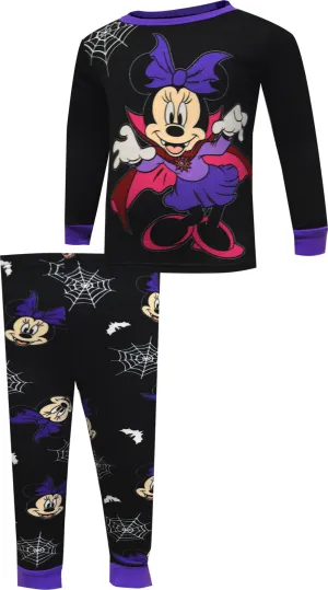 Minnie Vampire Witch Halloween Ultra Soft Pajama