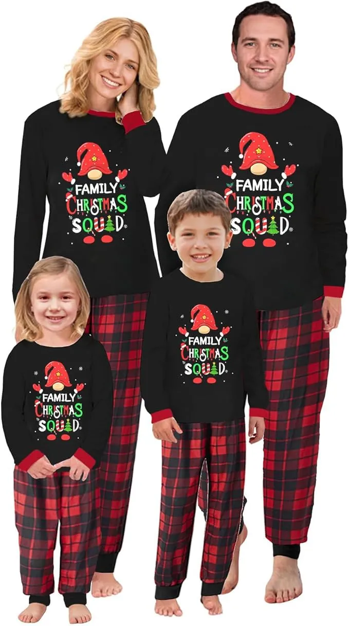 NEW EzonYanGo Family Christmas Squad Sleepwear for Men 2 piece PJ, MENS ONLY, Sz L