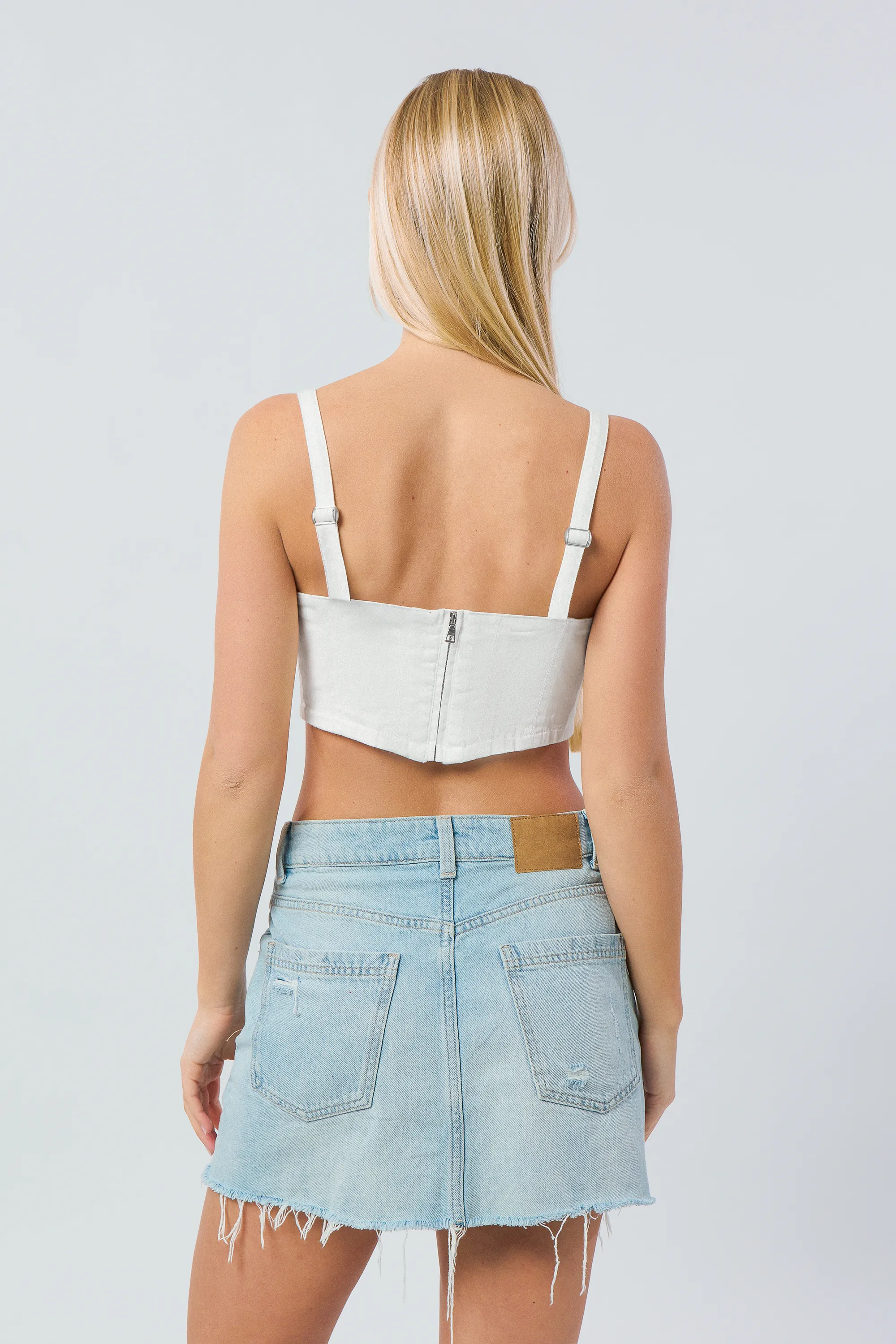 Portland Trail Blazers Denim Corset