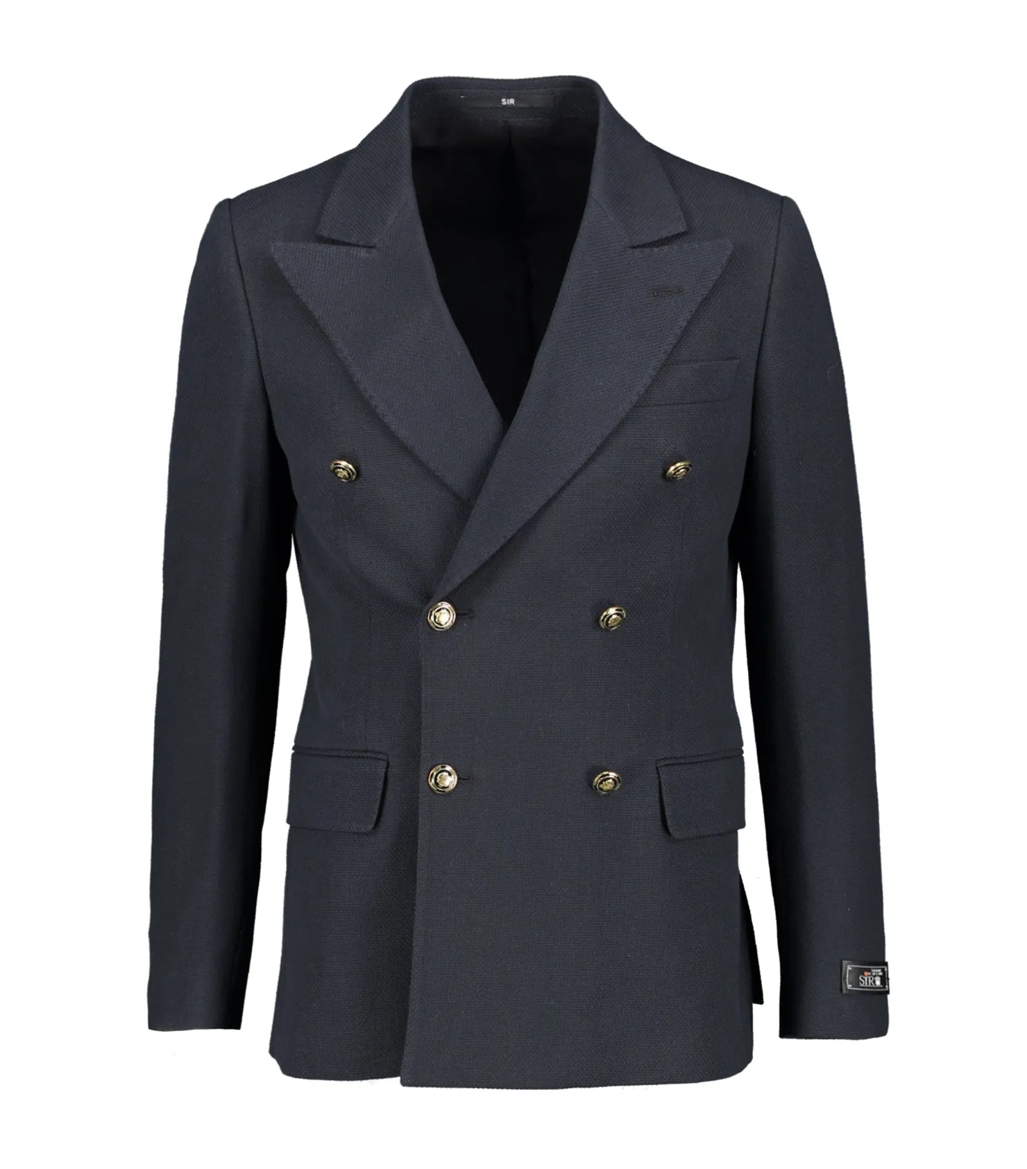 Ralph Navy Double-Breasted Club Jacket
