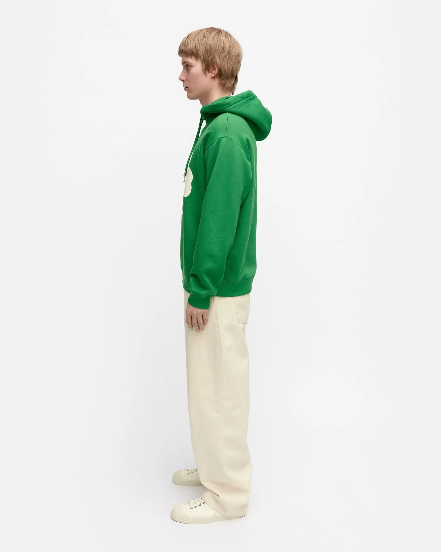 runoja green unikko - hoodie (S)