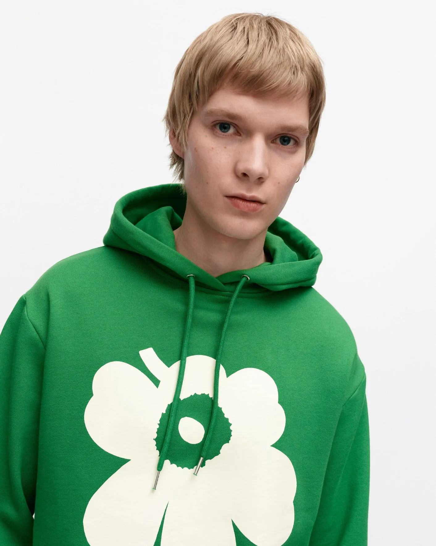 runoja green unikko - hoodie (S)