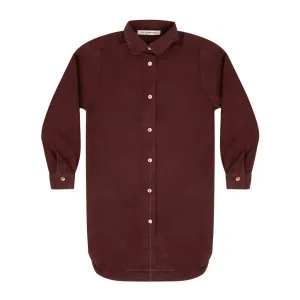 Shirt Dress Bitter Chocolate Adult