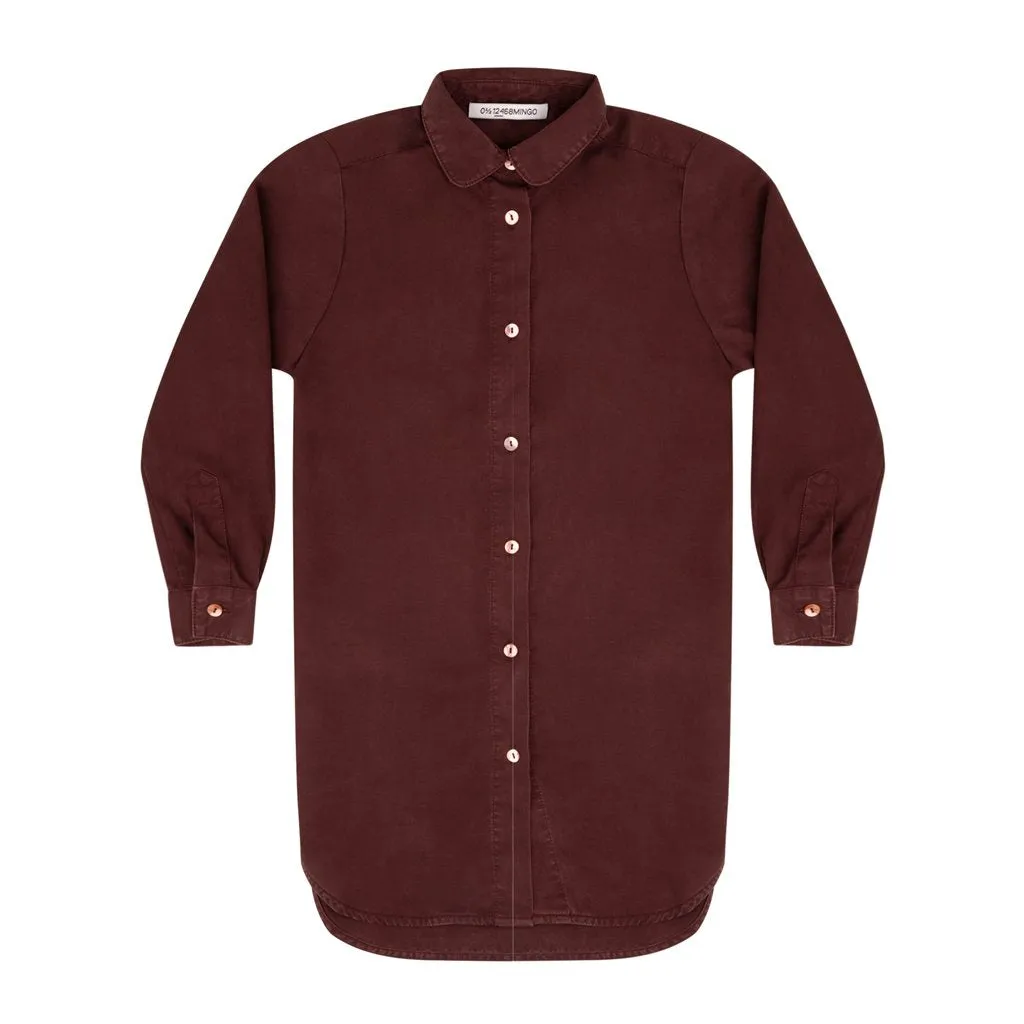 Shirt Dress Bitter Chocolate Adult