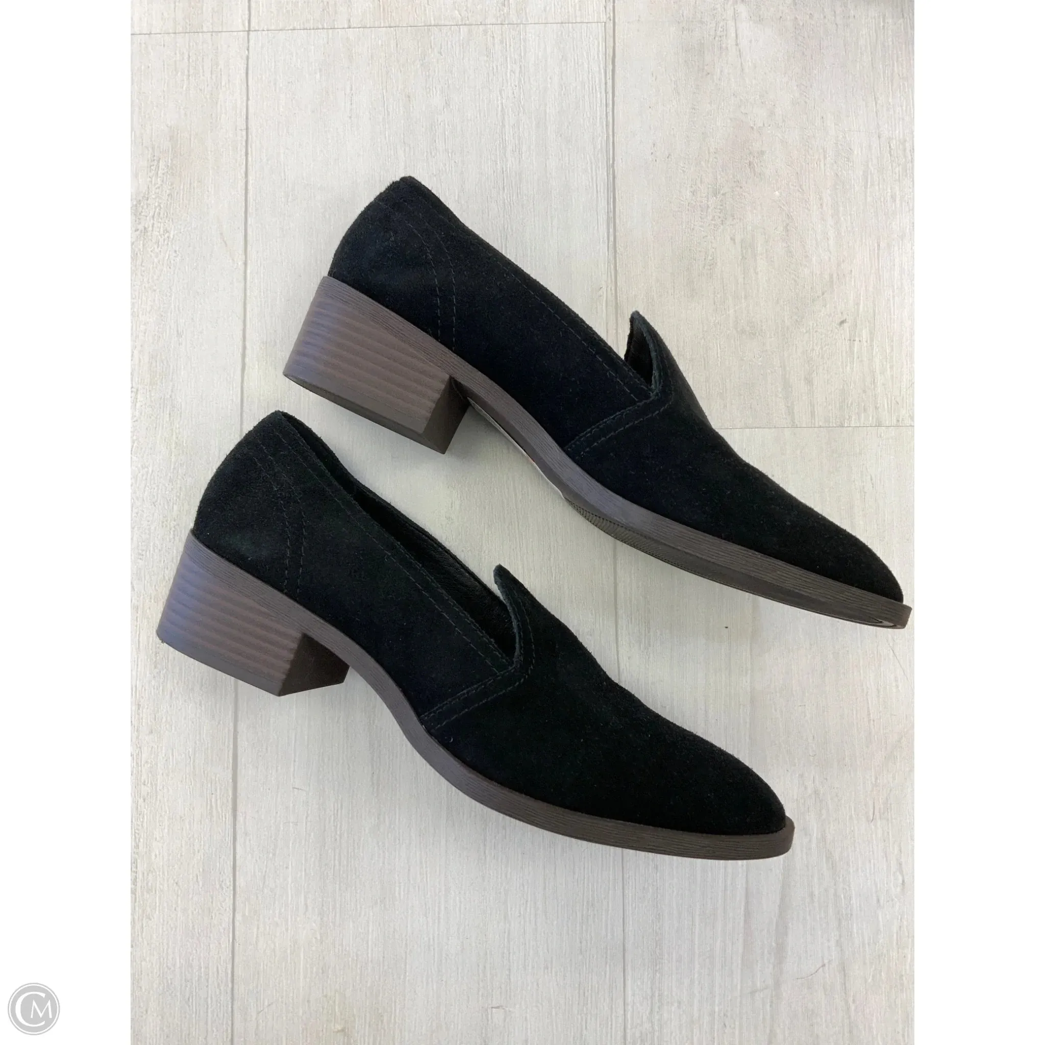 Shoes Flats By Crown Vintage In Black, Size: 8.5