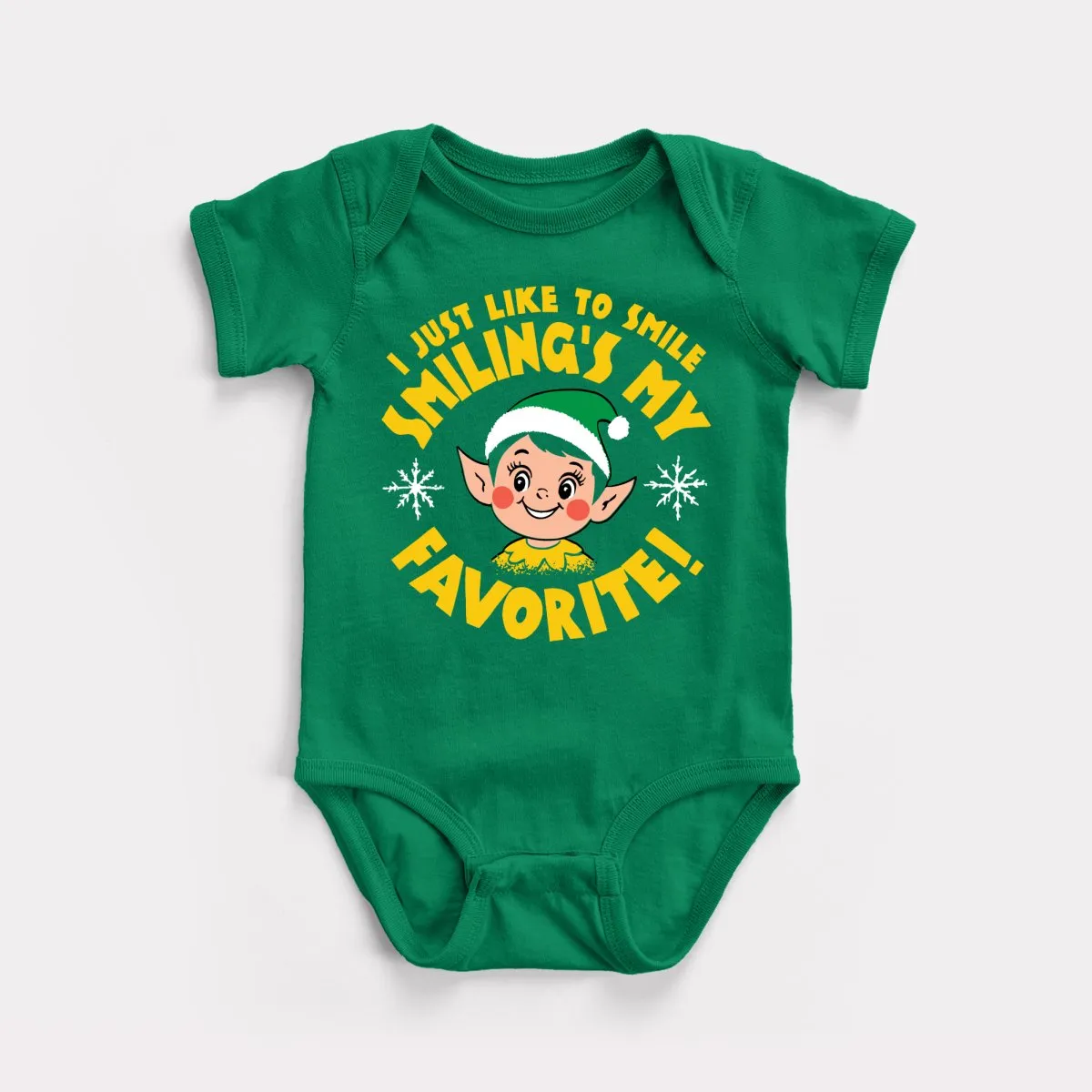 Smiling's My Favorite - Baby Bodysuit