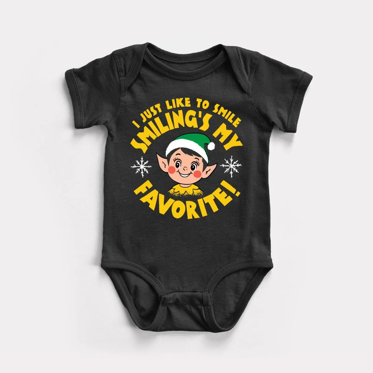 Smiling's My Favorite - Baby Bodysuit