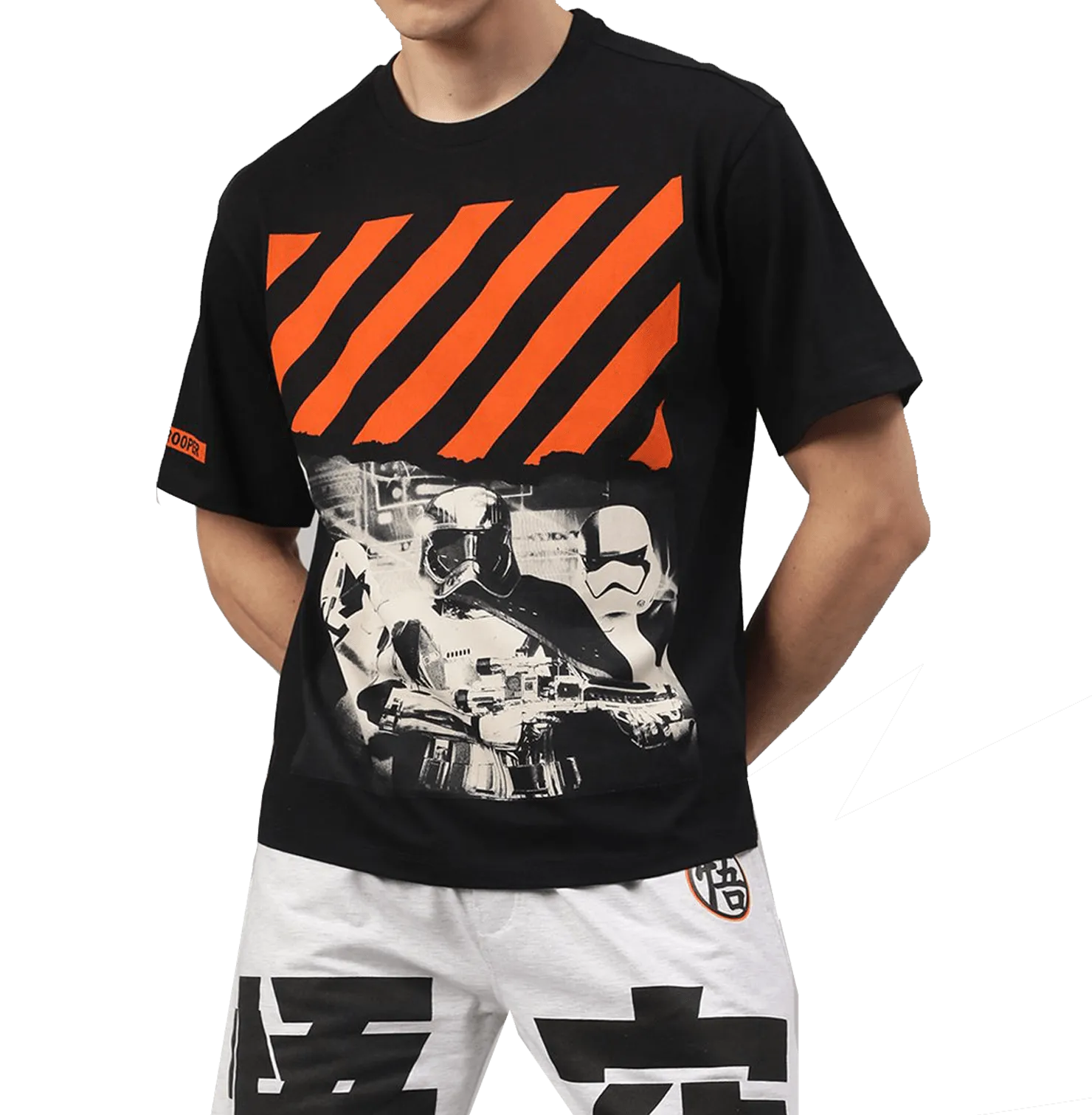 Star Wars 0473 Black Loose Fit Mens T Shirt