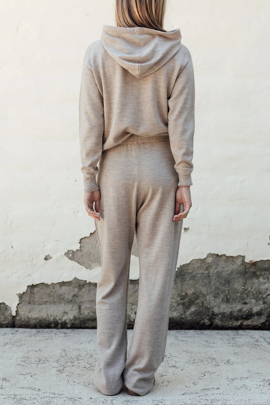 Ultrafine Merino Pant - Latte