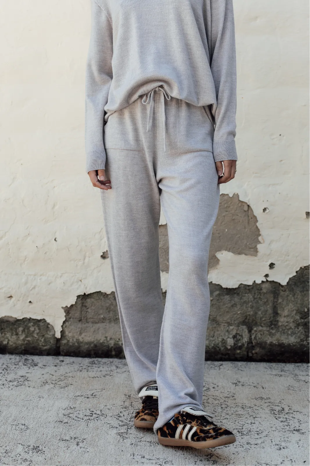 Ultrafine Merino Pant - Silver