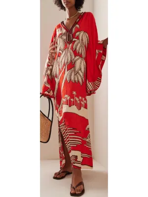 Women’s African Oriental Long Tunic Dress