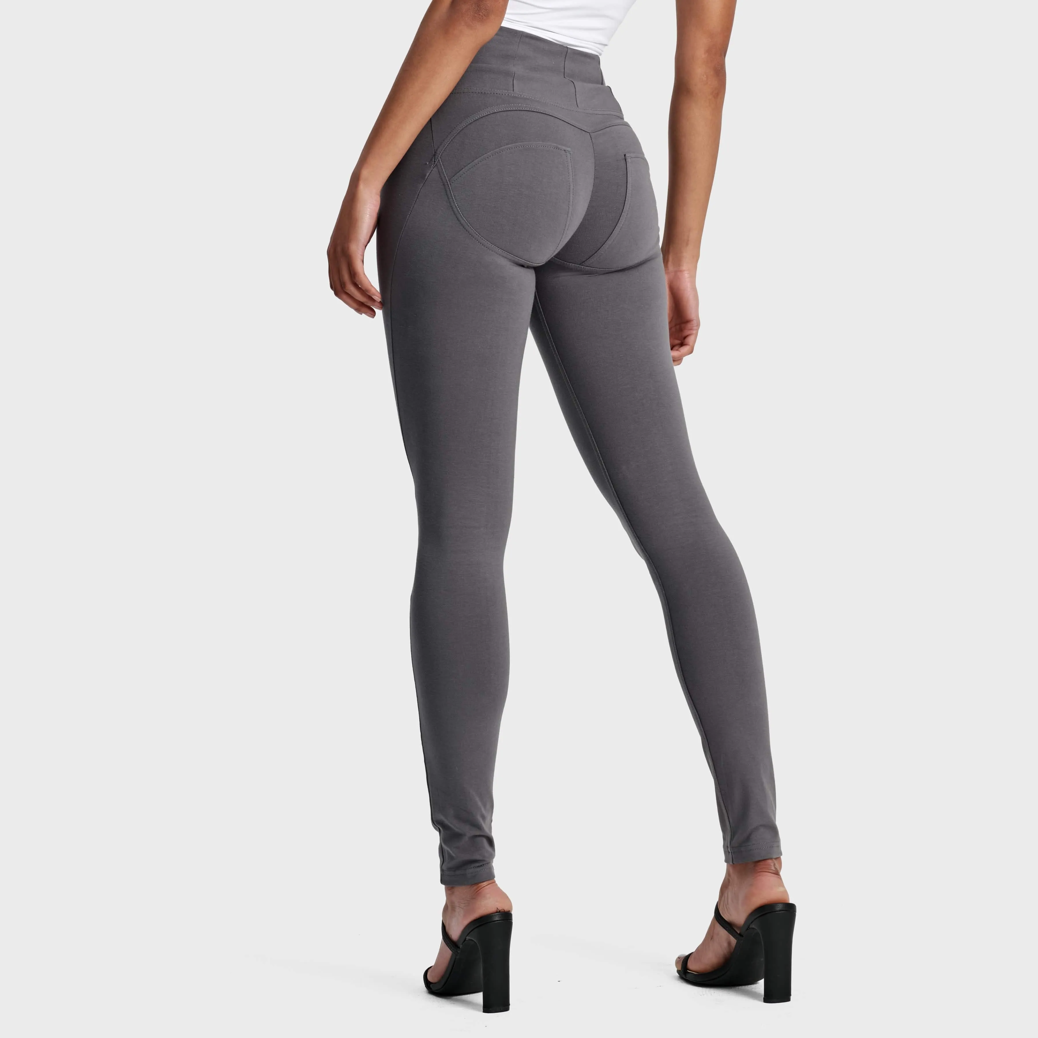 WR.UP Fashion - High Waisted - Full Length - Grey