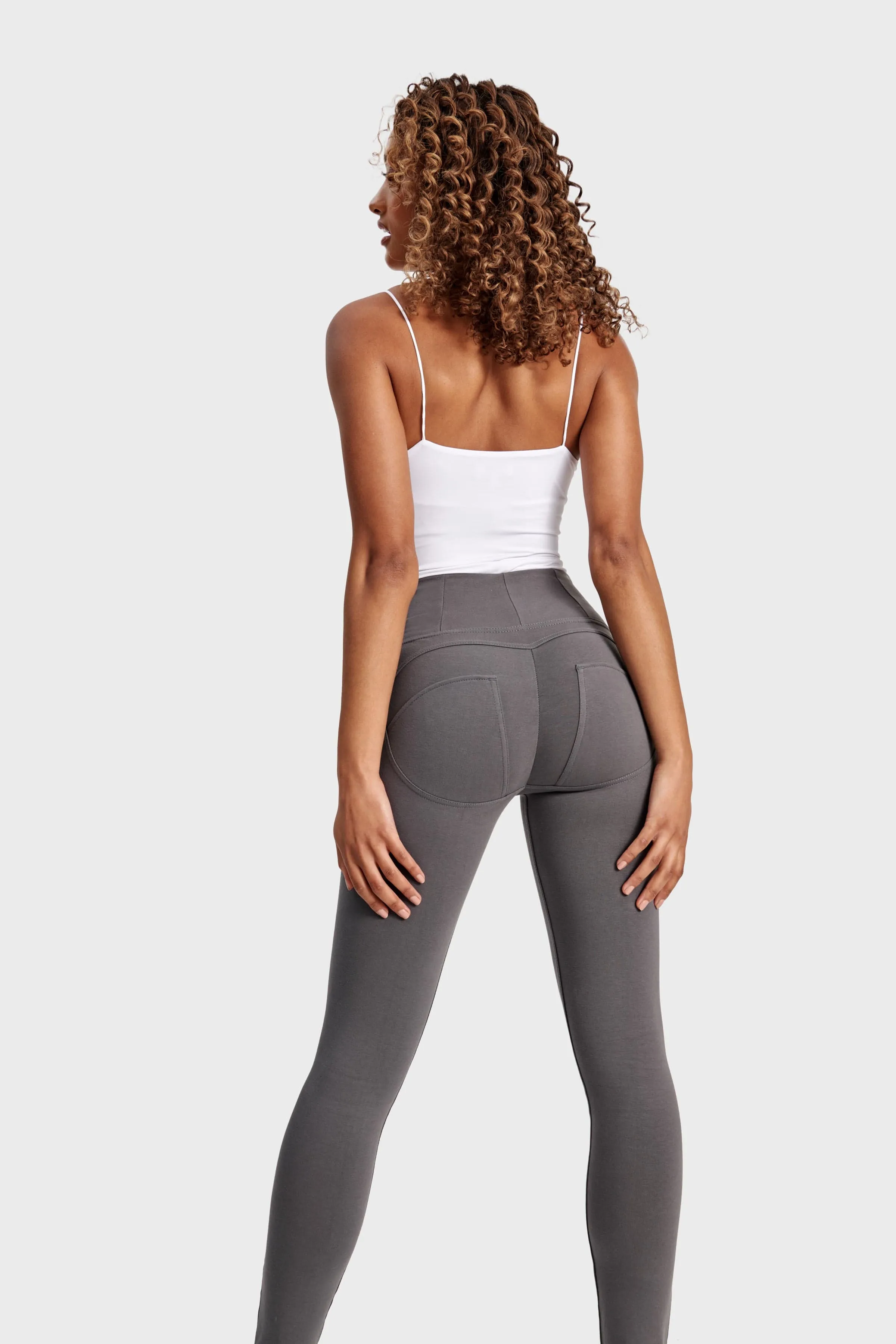 WR.UP Fashion - High Waisted - Full Length - Grey