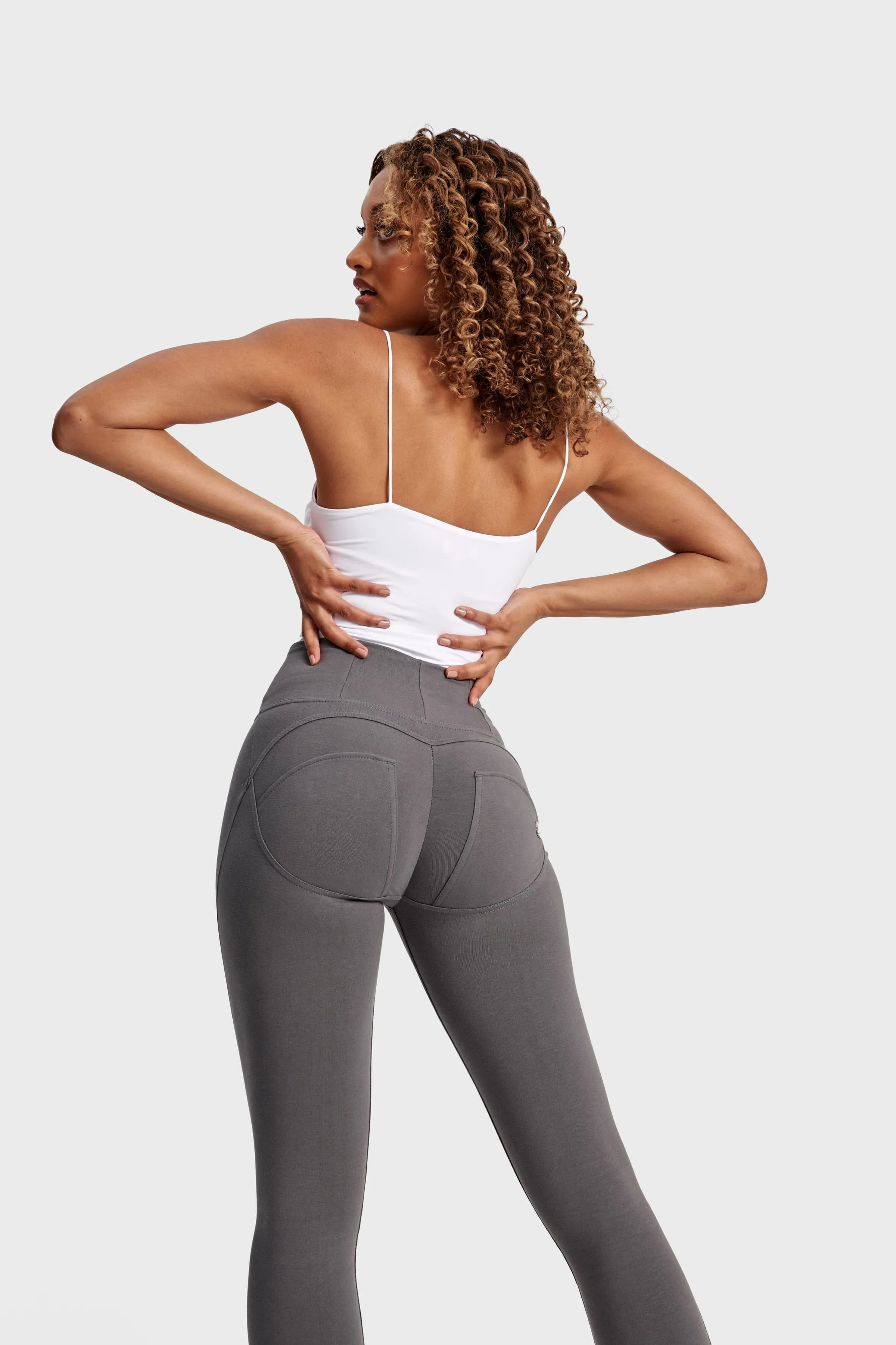 WR.UP Fashion - High Waisted - Full Length - Grey