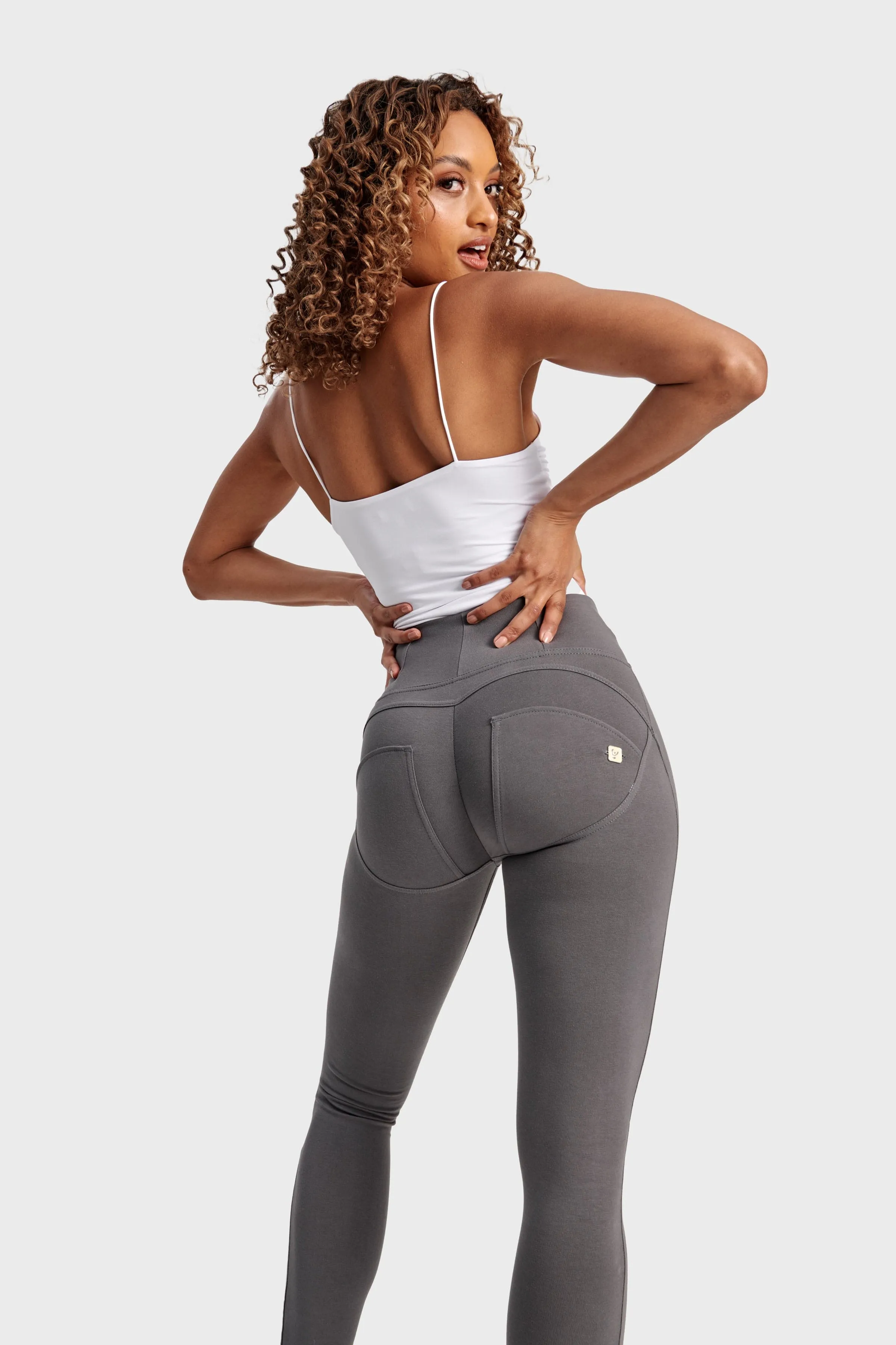 WR.UP Fashion - High Waisted - Full Length - Grey