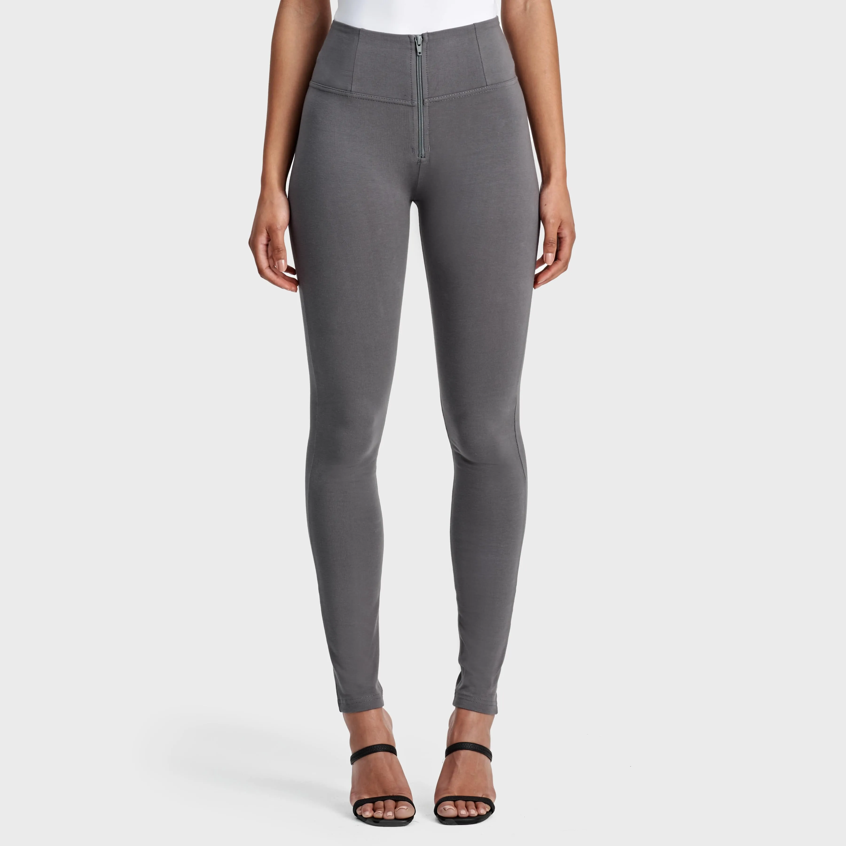 WR.UP Fashion - High Waisted - Full Length - Grey