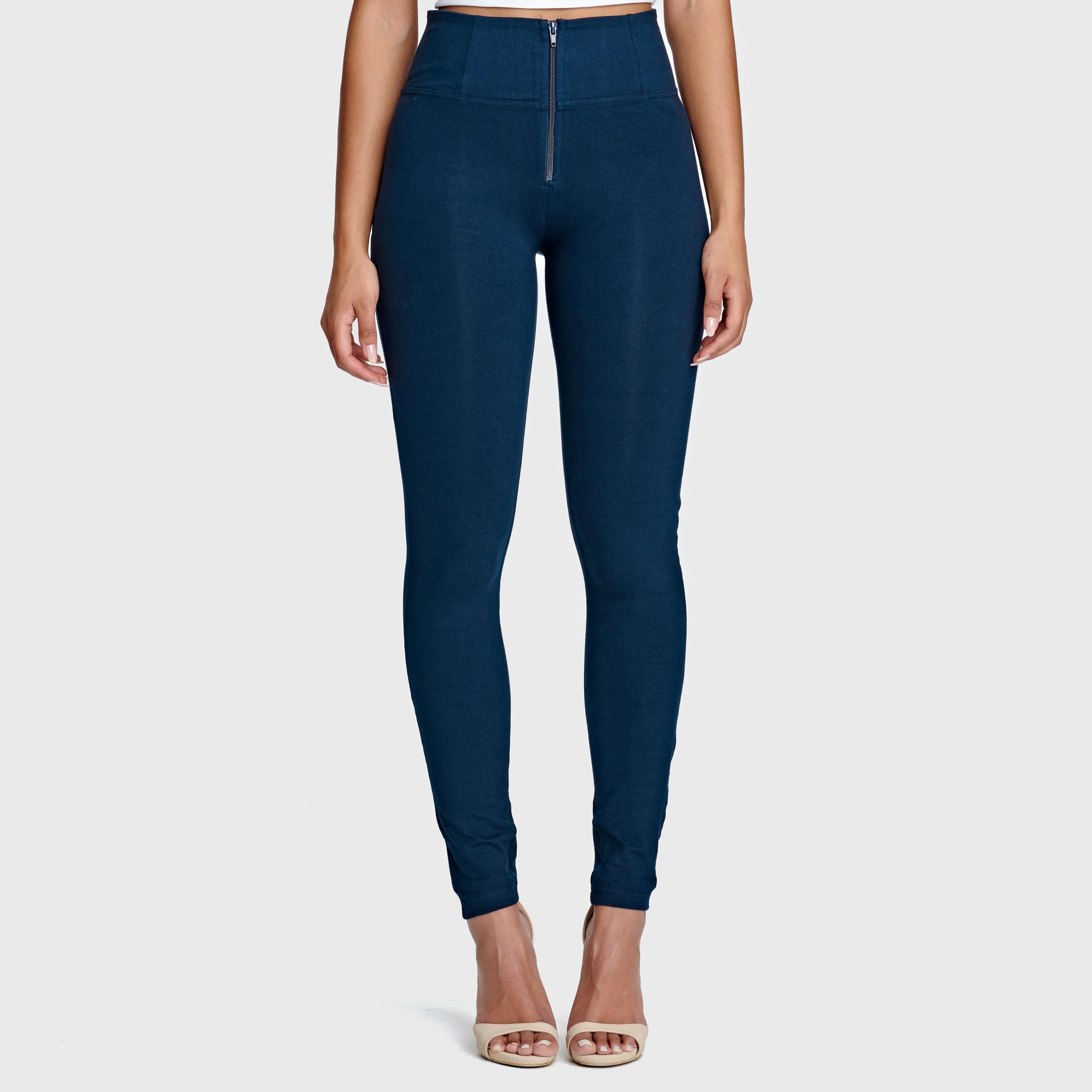 WR.UP Fashion - High Waisted - Full Length - Navy Blue