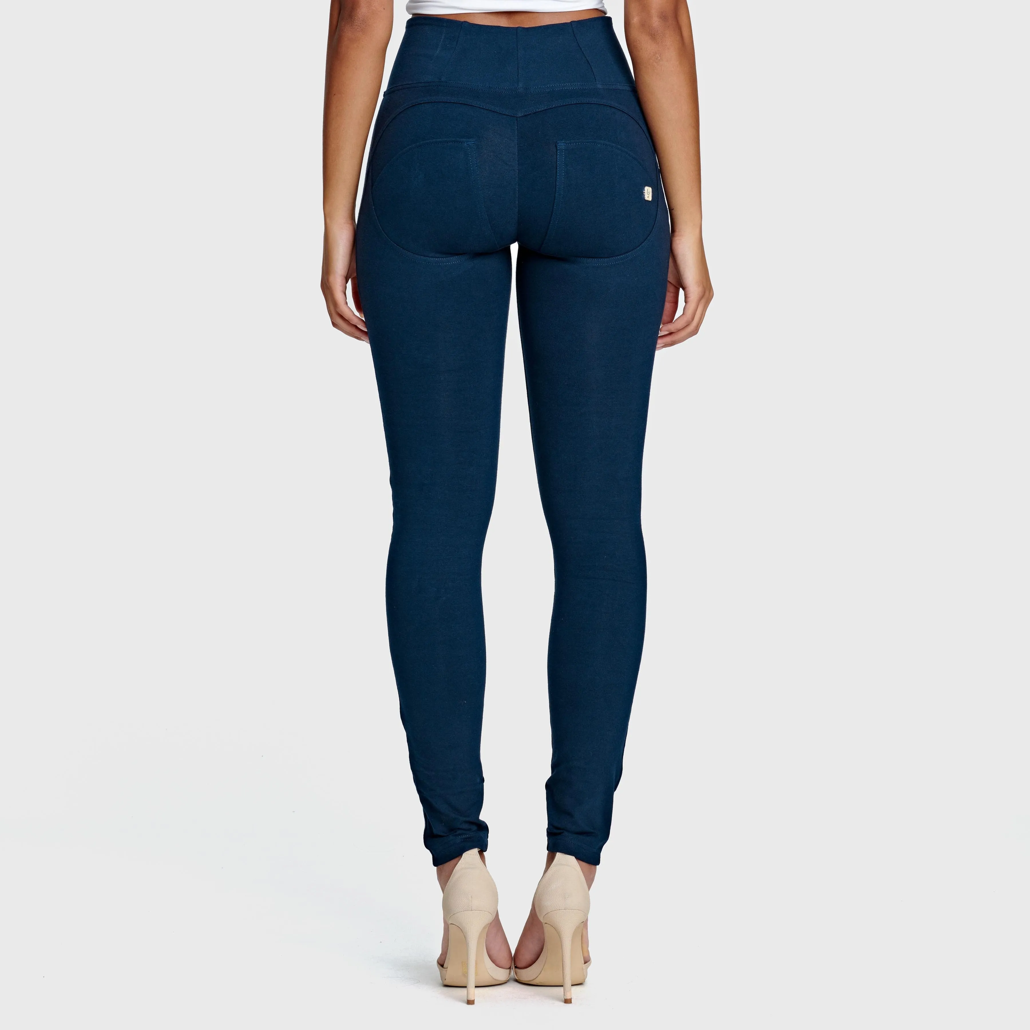 WR.UP Fashion - High Waisted - Full Length - Navy Blue
