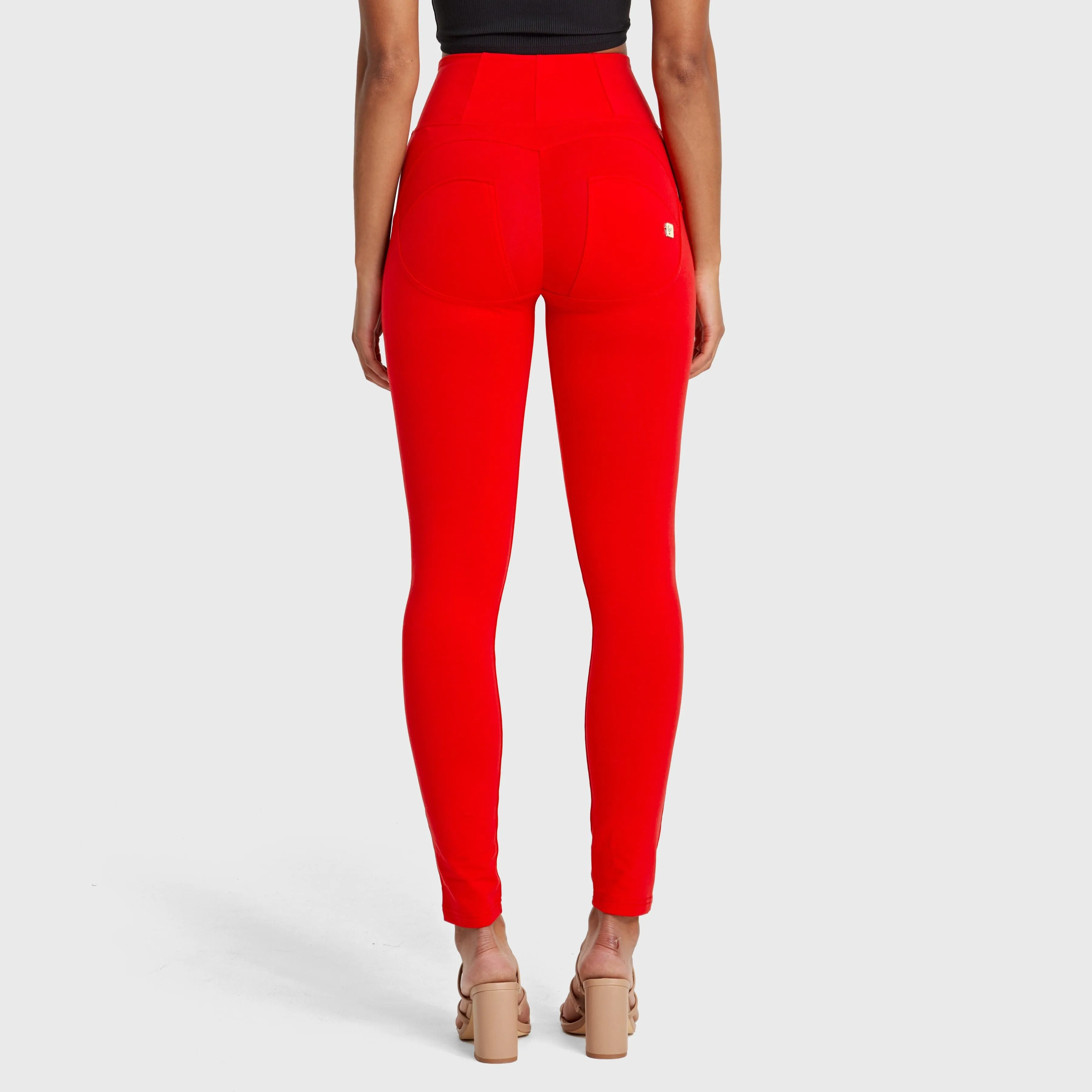 WR.UP Fashion - High Waisted - Full Length - Red