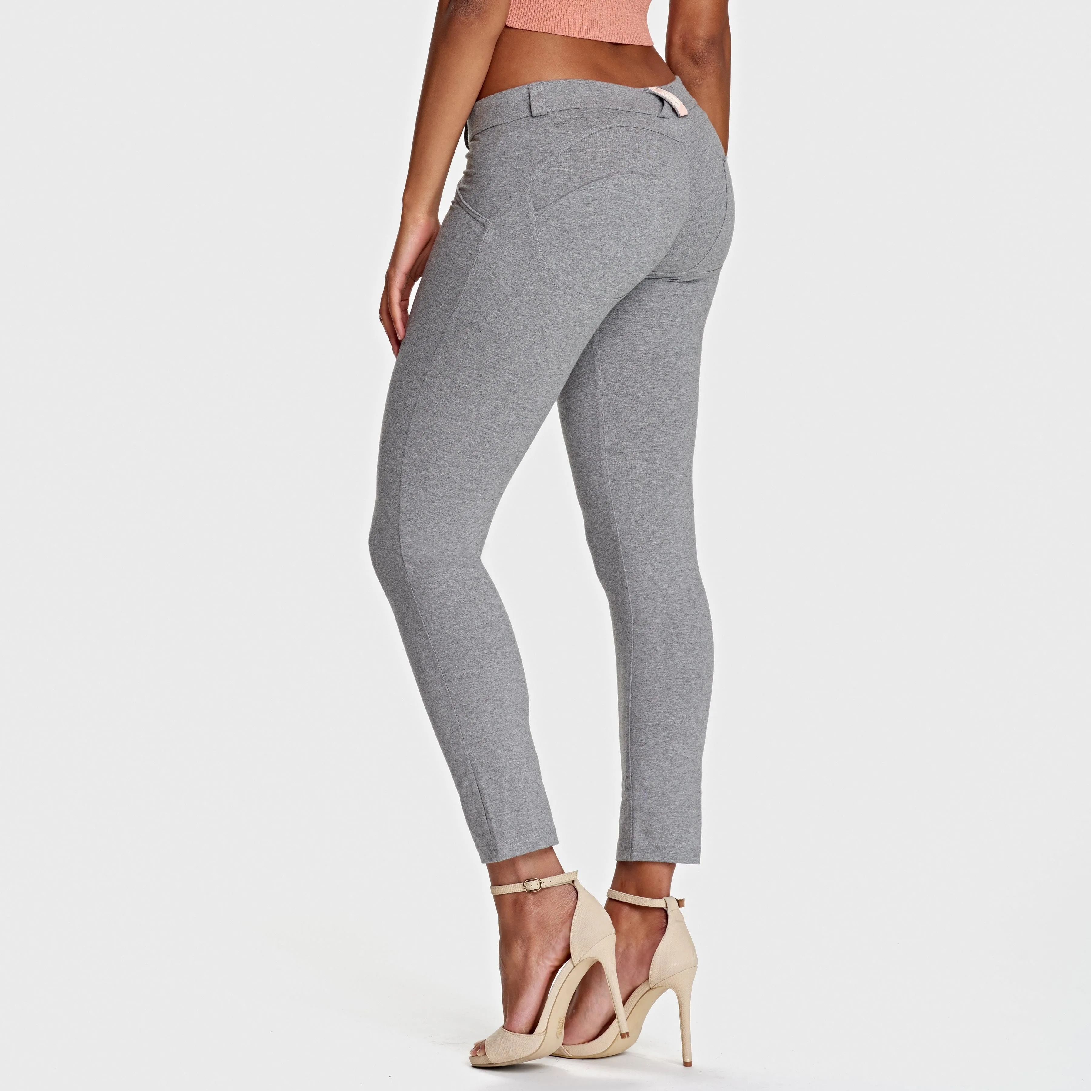 WR.UP Fashion - Low Rise - 7/8 Length - Melange Grey