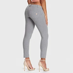 WR.UP Fashion - Low Rise - 7/8 Length - Melange Grey