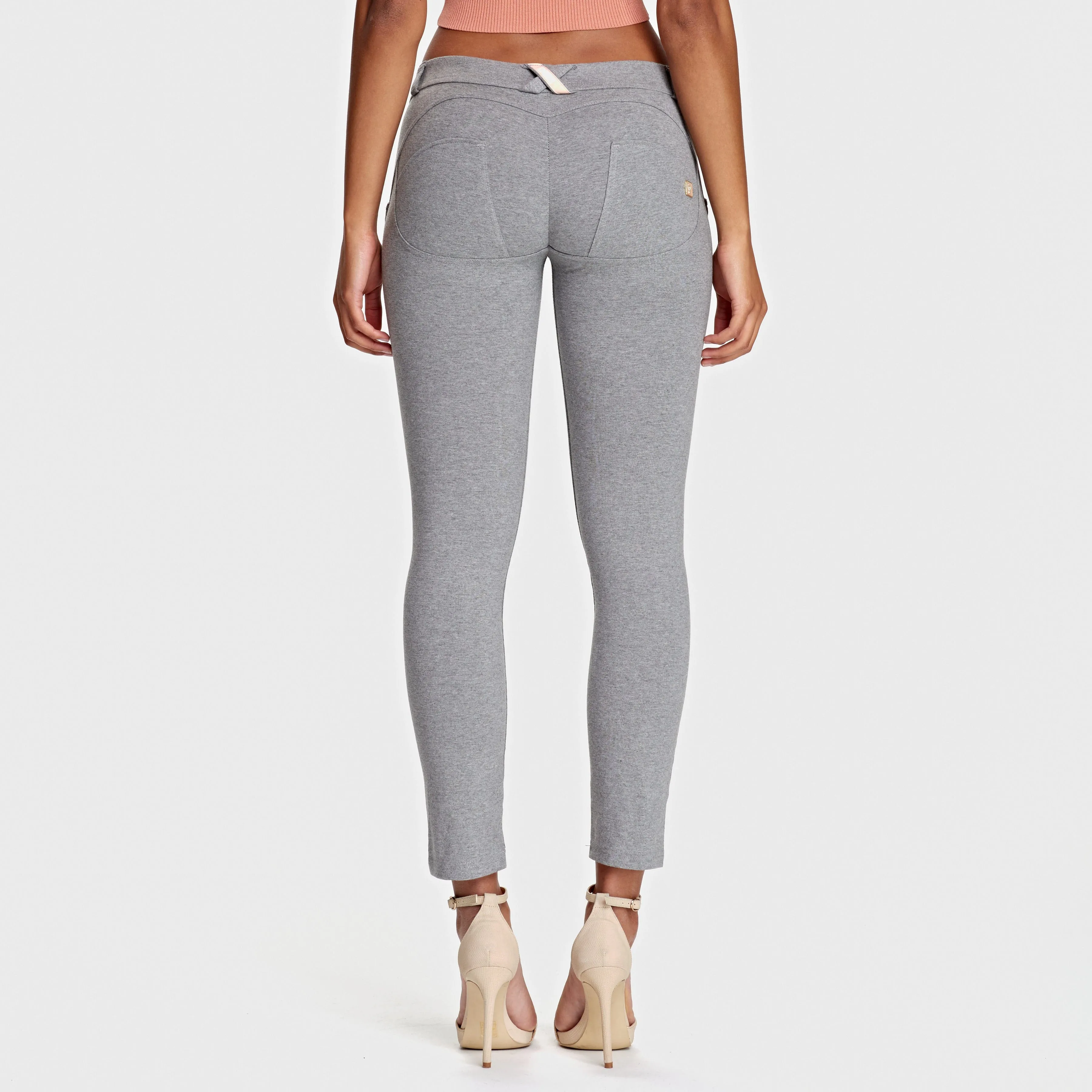 WR.UP Fashion - Low Rise - 7/8 Length - Melange Grey