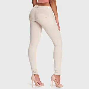 WR.UP Fashion - Low Rise - Full Length - Beige
