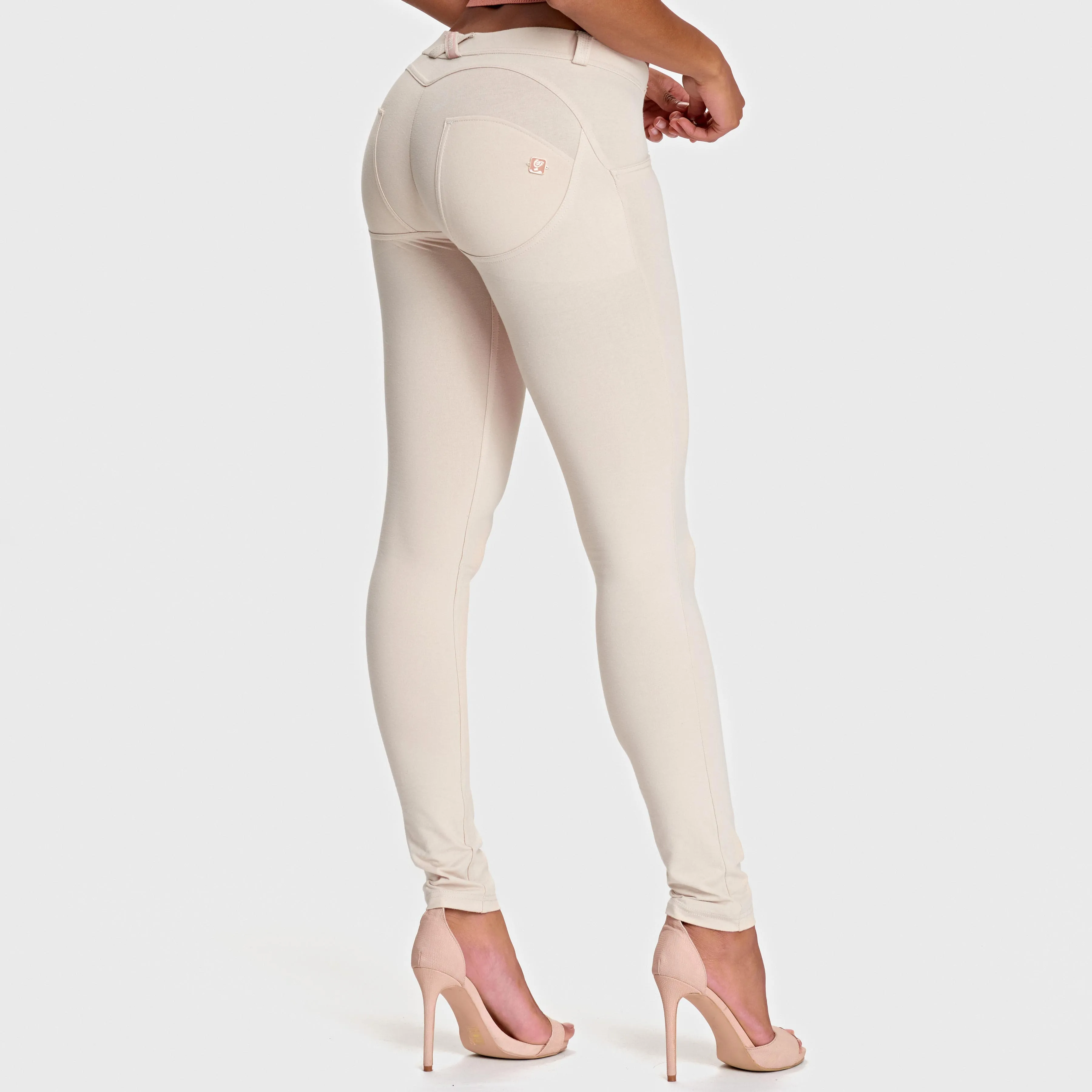 WR.UP Fashion - Low Rise - Full Length - Beige