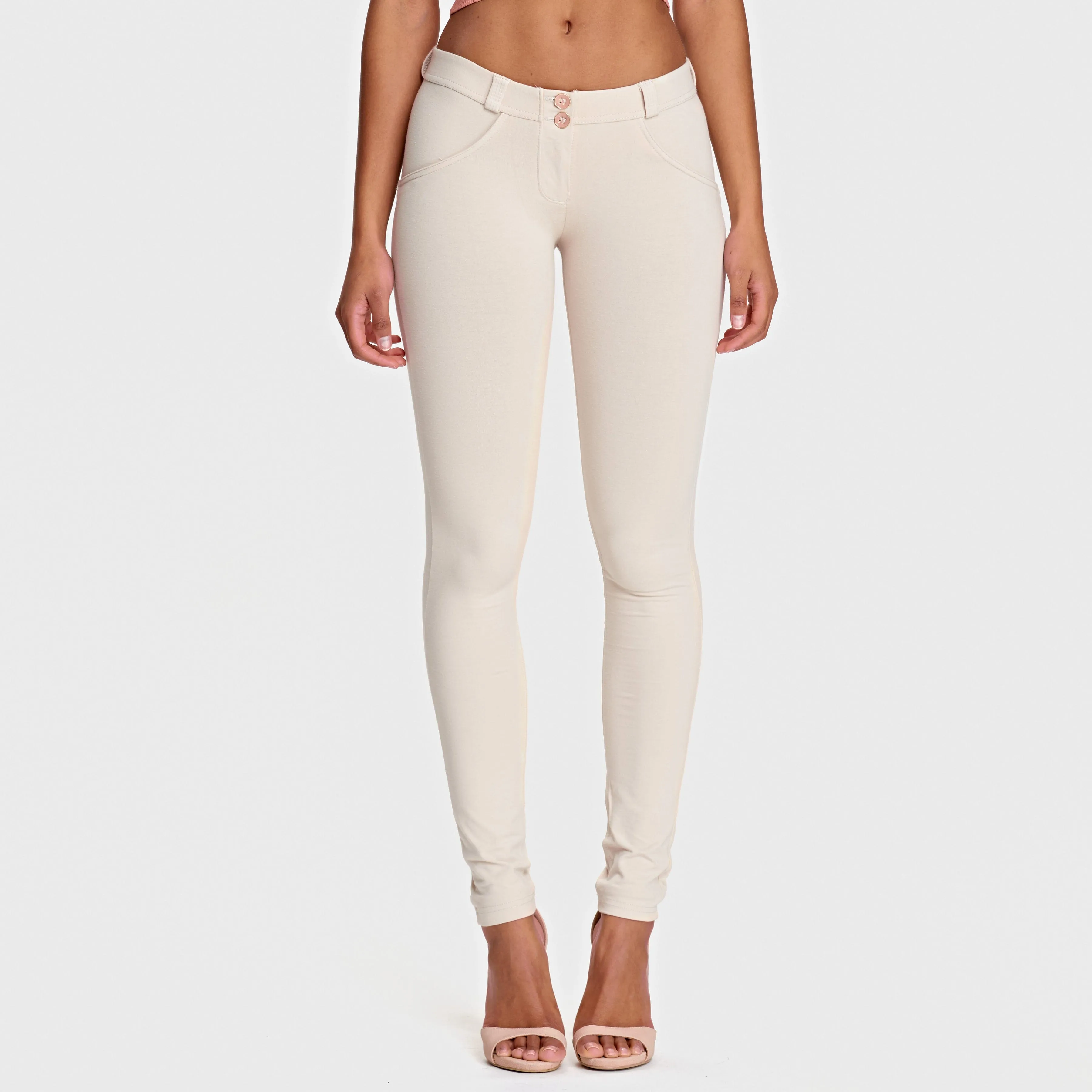 WR.UP Fashion - Low Rise - Full Length - Beige