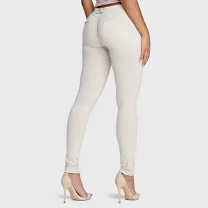 WR.UP Fashion - Low Rise - Full Length - Light Beige