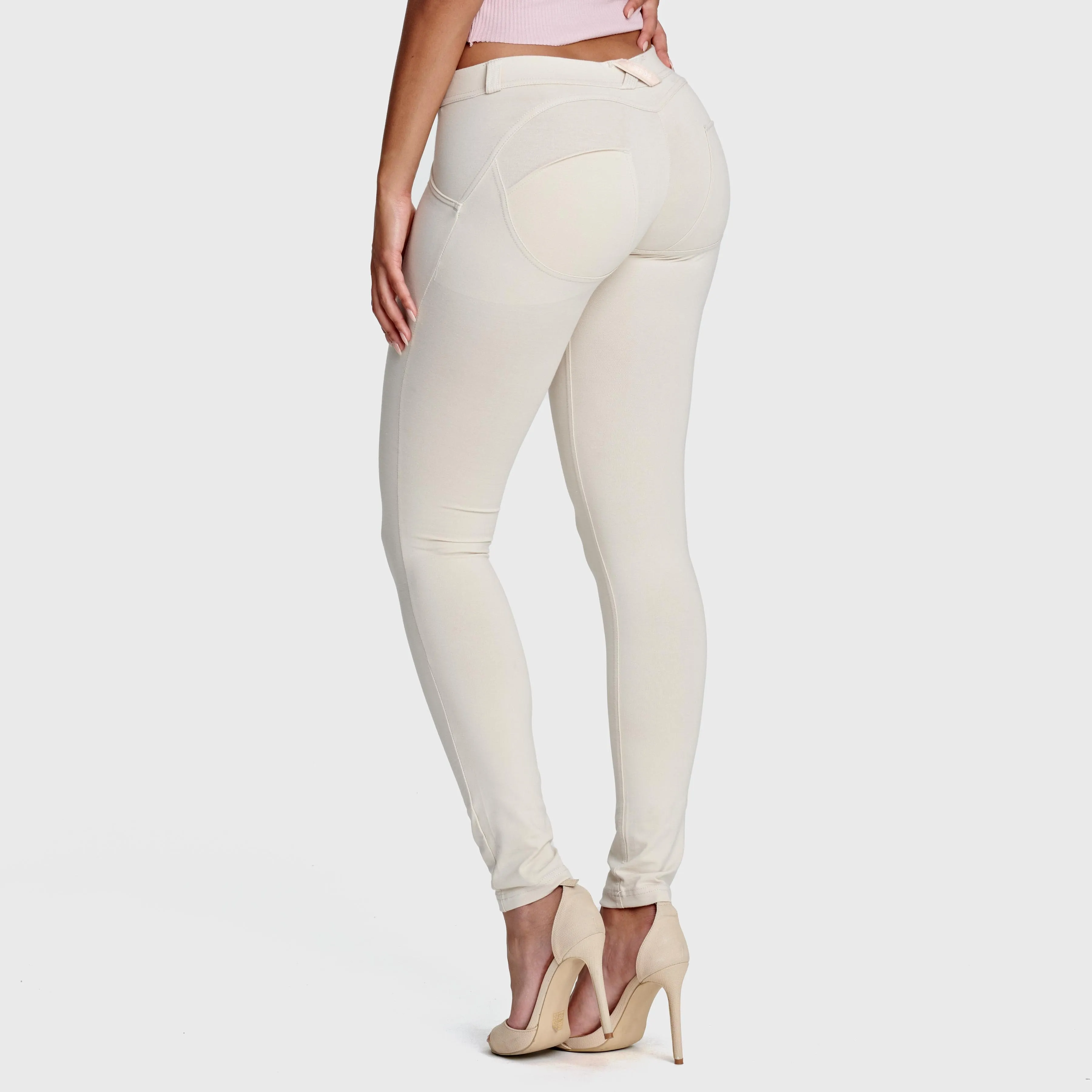 WR.UP Fashion - Low Rise - Full Length - Light Beige