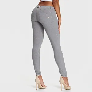 WR.UP Fashion - Low Rise - Full Length - Melange Grey