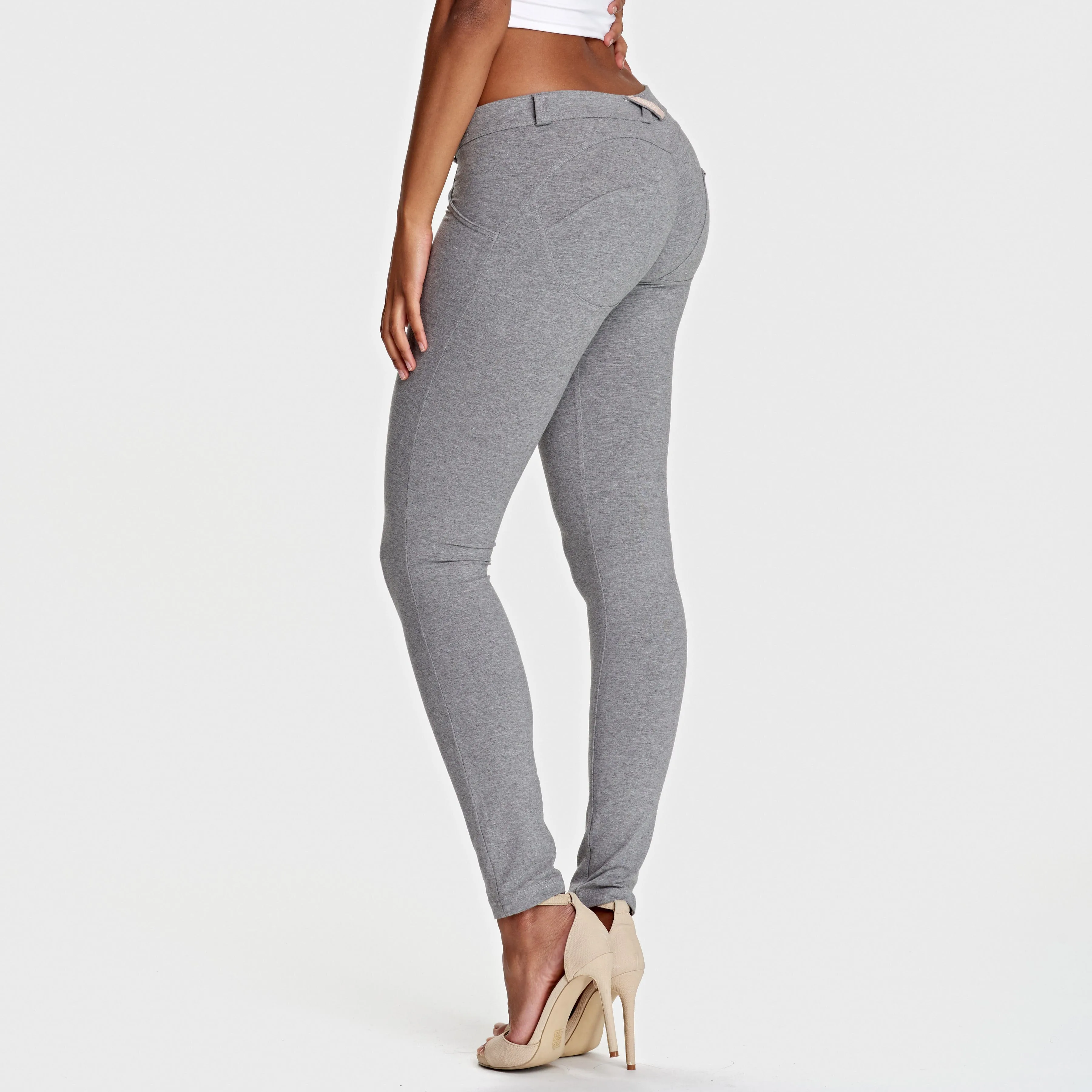 WR.UP Fashion - Low Rise - Full Length - Melange Grey