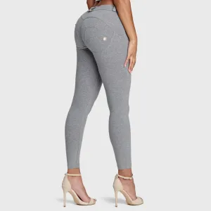 WR.UP Fashion - Mid Rise - 7/8 Length - Melange Grey