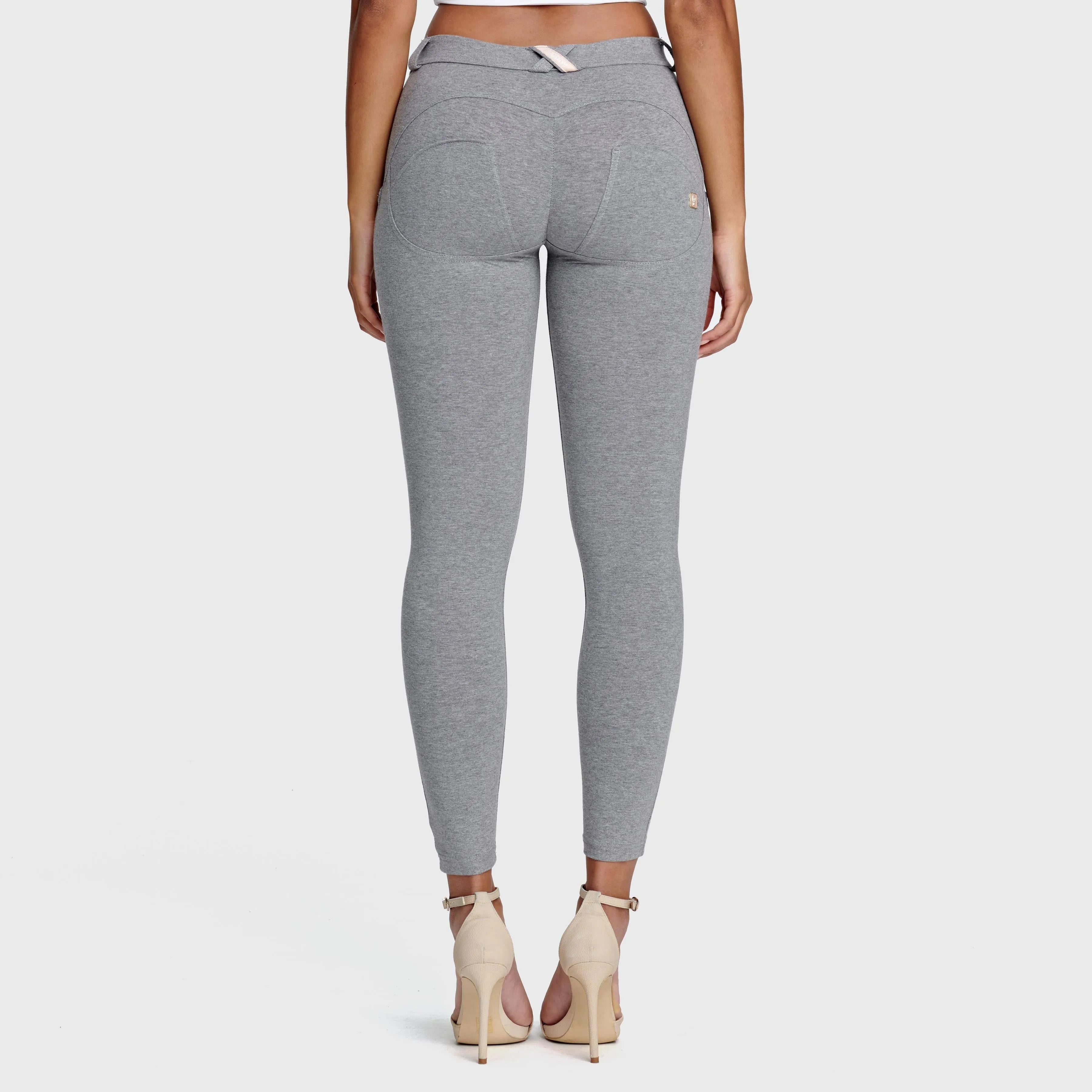 WR.UP Fashion - Mid Rise - 7/8 Length - Melange Grey