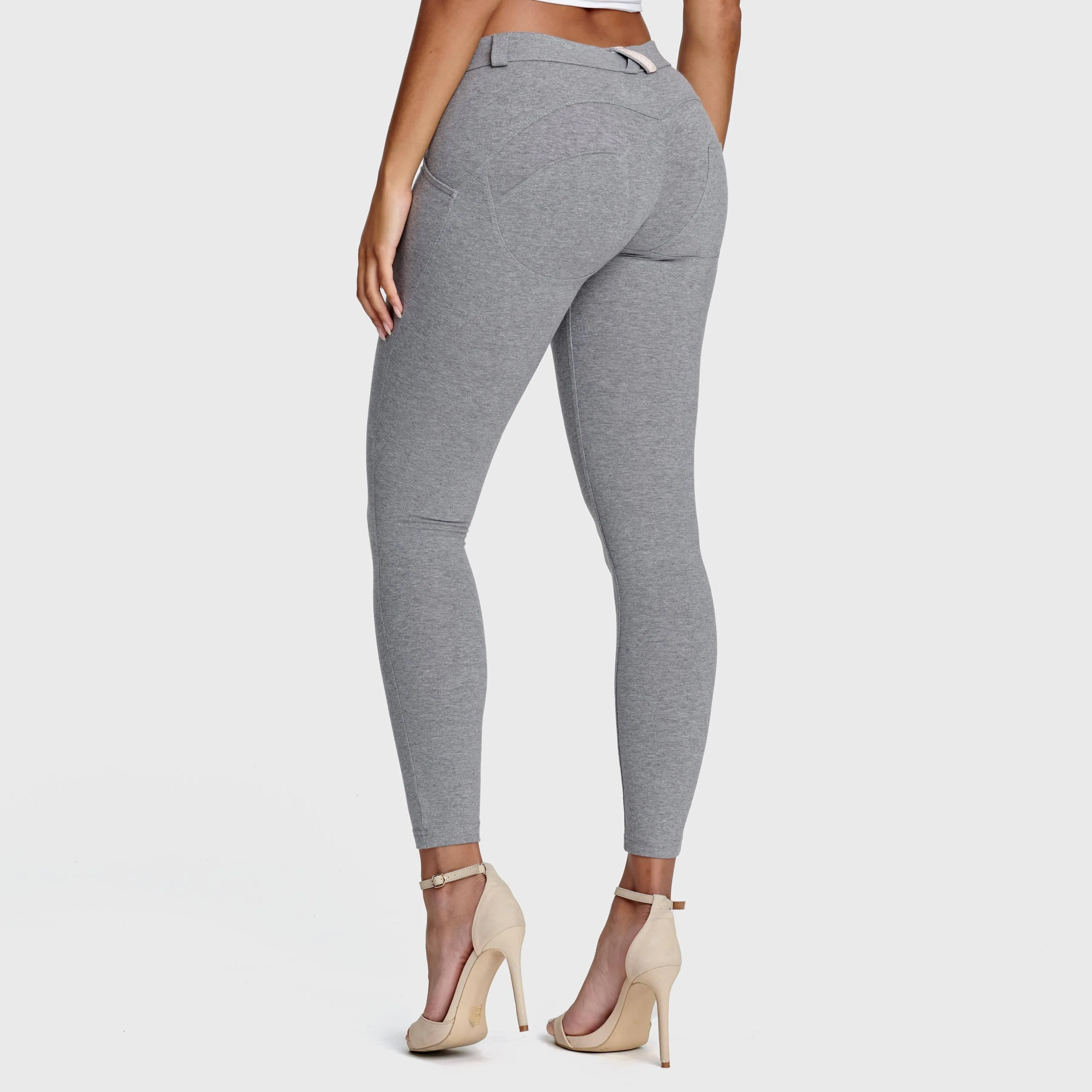 WR.UP Fashion - Mid Rise - 7/8 Length - Melange Grey