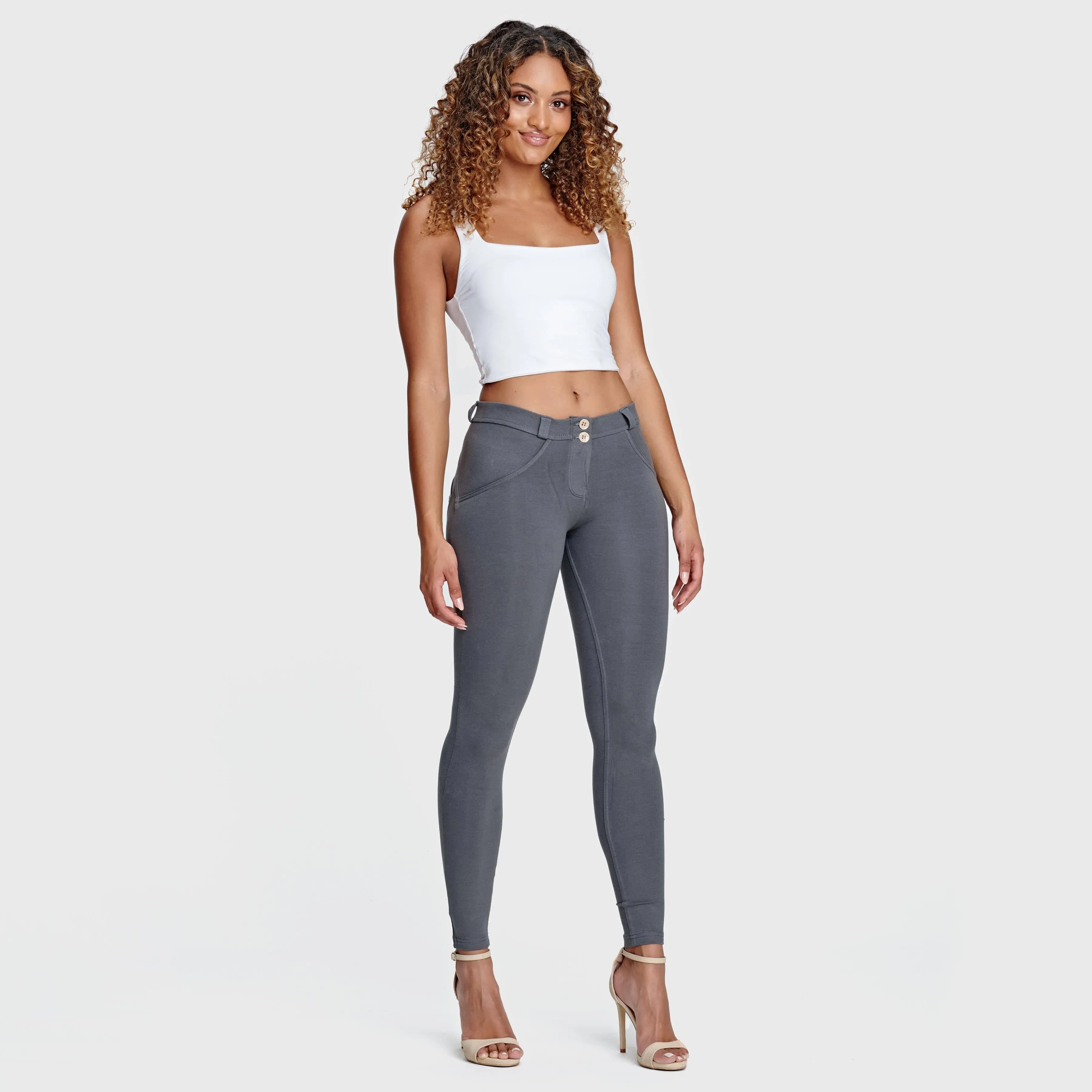 WR.UP Fashion - Mid Rise - Full Length - Grey