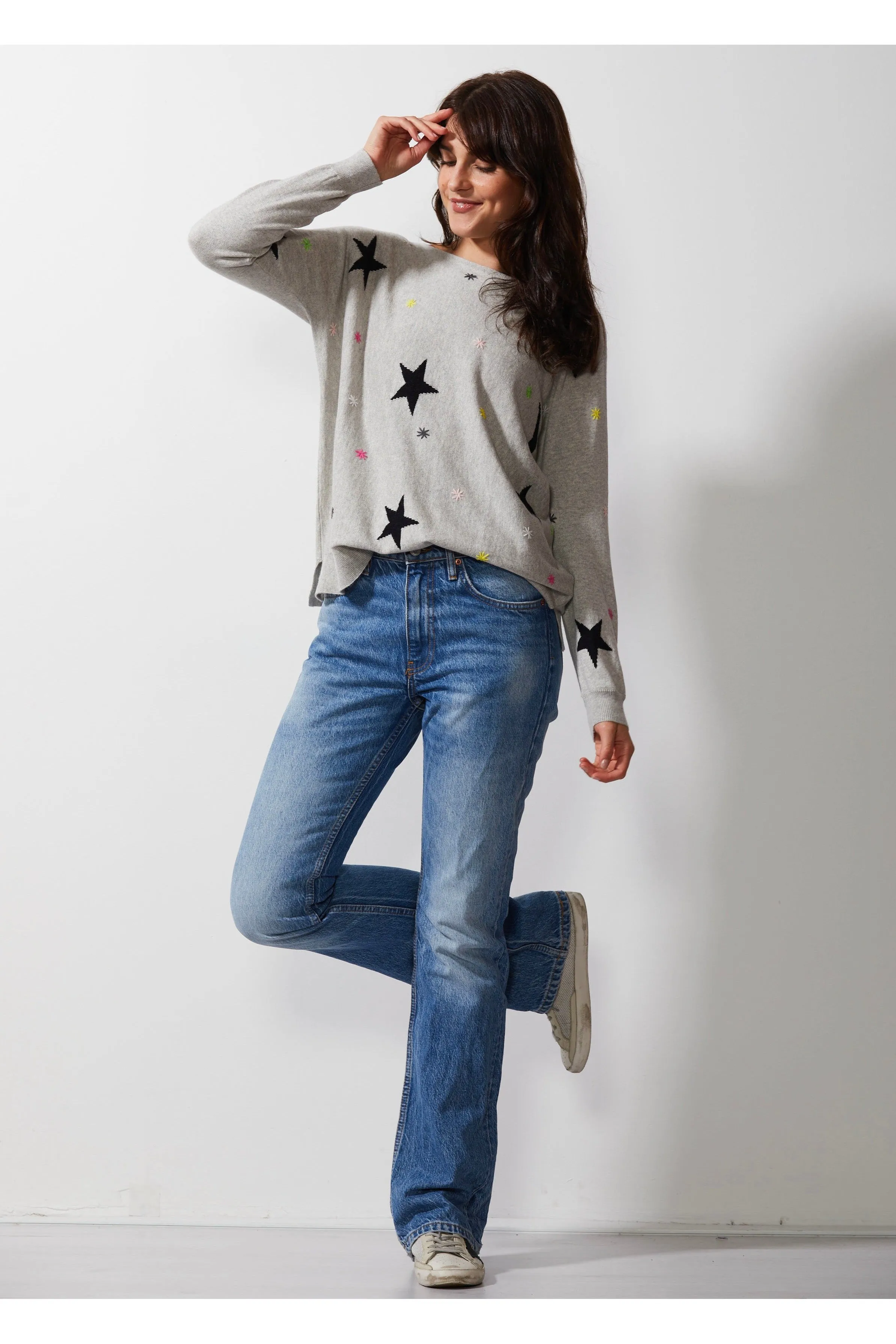 Zaket & Plover  Starry Night Sweater - Marl